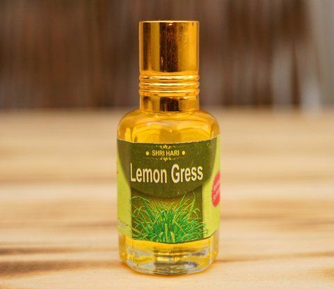 Парфумерна олія Лимонник Вріндаван Lemon Grass Oil 10ml. 2854314166 фото