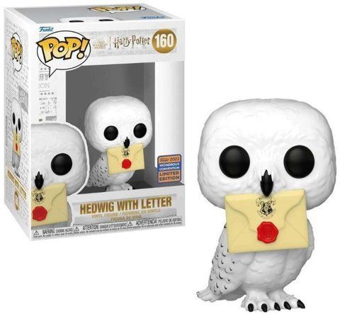Фігурка Funko Pop Фанко Поп Гаррі Поттер Букля Harry Potter Hedwig with Letter 10 см HP H 160 HP H 160 фото
