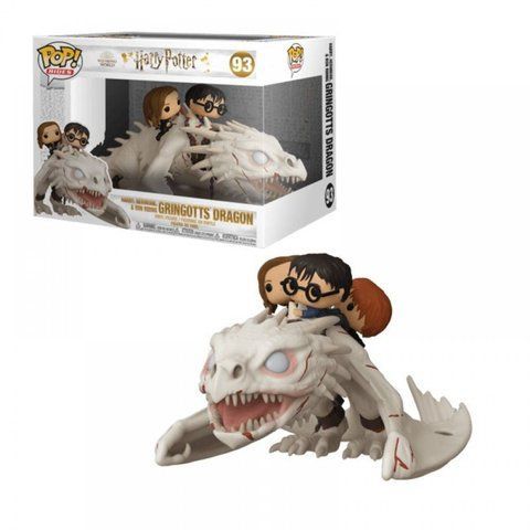 Фігурка Funko Pop Фанко Поп Гаррі Поттер Рон Harry Potter Dragon w/ Harry, Ron, Hermione 15 см HP 93 HP 93 фото