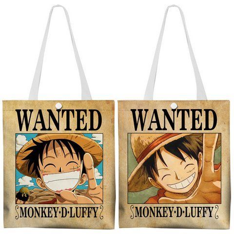 Шоппер еко-сумка Ван Піс One Piece 36 х 33 см двосторонній 2899639538 фото