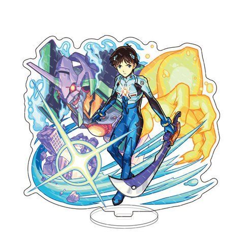 Акриловая фигурка Евангелион Синдзи Икари Evangelion Shinji Ikari 15 см 3057370194 фото