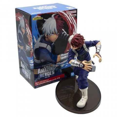 Фигурка Bandai Spirits&nbsp;Моя геройская академия Тодороки Шото My hero academia Todoroki Shoto 15см BS MHA TS&nbsp;v29 BS MHA TS&nbsp;v29 фото