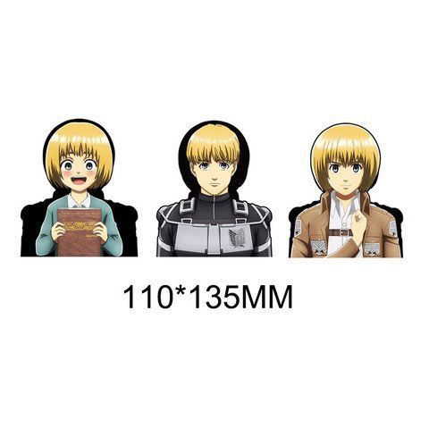 Голографічна наклейка Атака Титанів Армін Арлерт Attack on Titan Armin Arlert 2887495938 фото