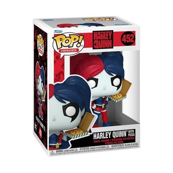 Фігурка Funko Pop DC Харлі Квінн Harley Quinn with Pizza 10 см FP DC HQ 452 FP DC HQ 452 фото
