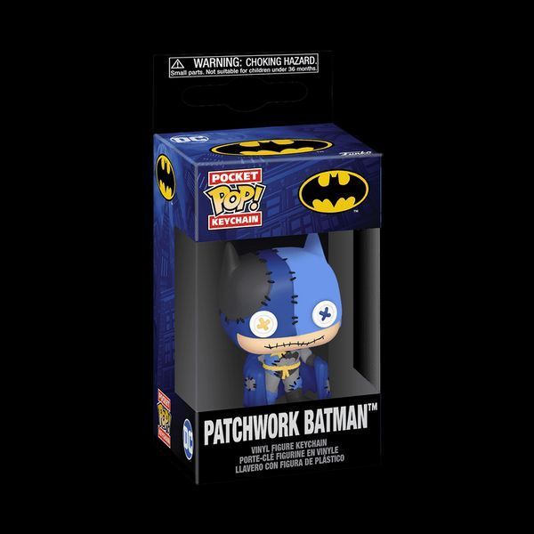 Фигурка Брелок ДС Вязаный Бэтмен DC Patchwork Batman 4 см FP DC PB 508 FP DC PB 508 фото