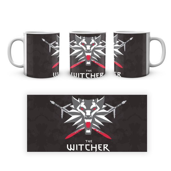 Кружка GeekLand The Witcher&nbsp;Ведьмак волк TW.02.493 TW.02.493 фото