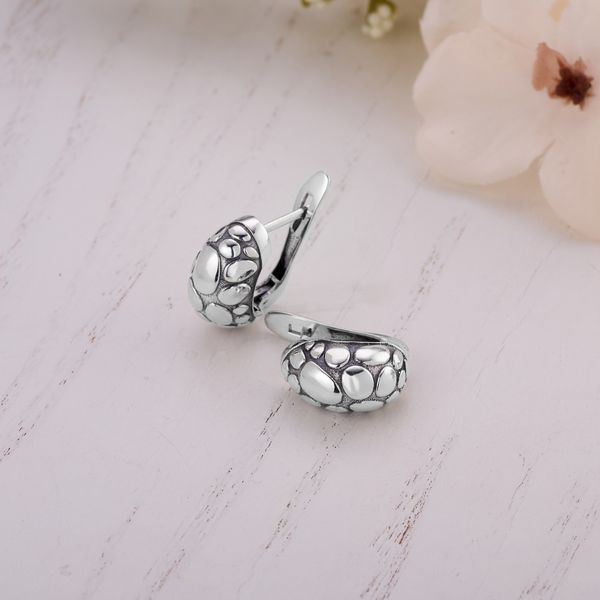 Сережки срібні Танець Кам'яний 925 Стоун 281-S-5275s фото