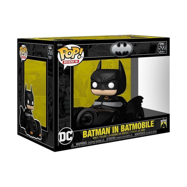 Фигурка Funko Pop ДС Бэтмен в бэтмобиле DC Batman in batmobile 10 см FP DC B 522 2579764740 фото