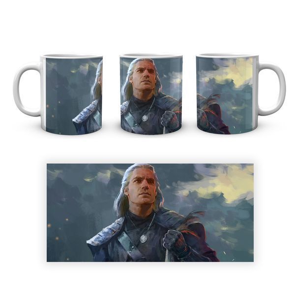 Кружка GeekLand The Witcher Ведьмак Геральт TW 002.030 TW 002.030 фото