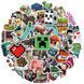 Стикерпак Майнкрафт Набор наклеек GeekLand Minecraft 50 штук 2881874721 фото 2