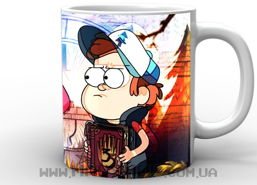 Кружка Gravity Falls Dipper and colours Mabel GF.02.04 фото