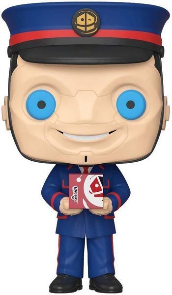 Фигурка Funko Pop Фанко Поп Doctor Who Доктор Кто The Kerblam Man Человек Керблам 10 см DW KM 900 DW KM 900 фото