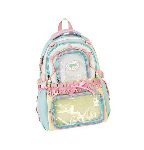 Рюкзак в стилі Лоліта бірюзовий Lolita&nbsp;Backpack Teal 32x44x12 см 2797017165 фото