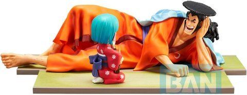 Фигурка Bandai Spirit Kozuki Hiyori and Kozuki Oden One Piece Кодзуки Хиори и Кодзуки Оден Ван Пис 6 см HO OP6 HO OP6 фото