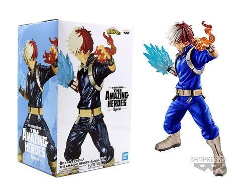 Фигурка Bandai Моя геройская академия Тодороки Шото My hero academia Todoroki Shoto Special 15 см BS MHA TS S BS MHA TS S фото
