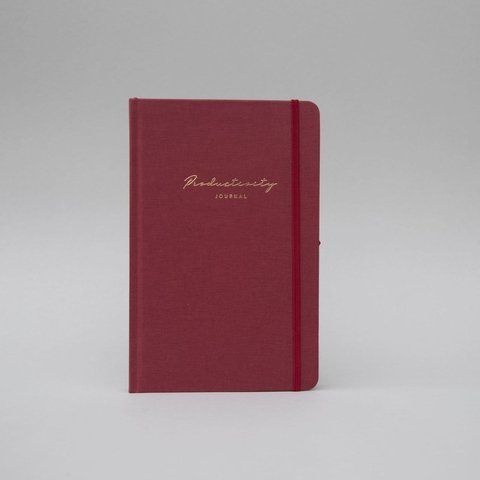 Дневник Productivity Journal Polish, DarkRed, DarkRed, Polish BD-plg-PJ-PL фото
