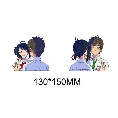 Голографічна наклейка Твоє ім'я Your name 2887495939 фото