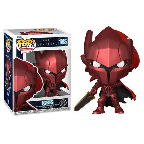 Фігурка Funko Pop Тільки я візьму новий рівень Ігріс Solo Leveling Igris 10 см Chase 10 см FP SL IG C 1985 2912464671 фото