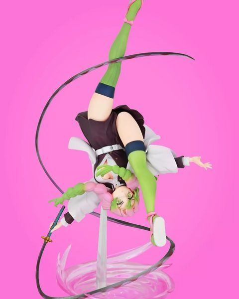 Фигурка Taito Клинок, рассекающий демонов Мицури Demon Slayer Mitsuri Kanroji 23 см T DS MK 23 T DS MK 23 фото