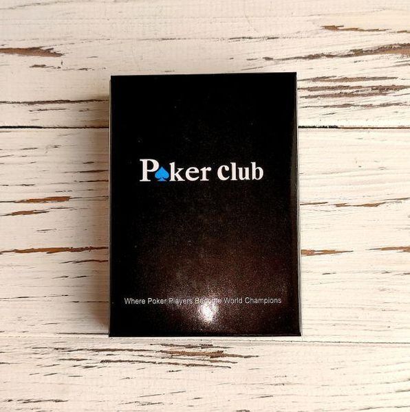 Карты игральные покерные пластиковые Duke Poker Club 54 листа 87x62 мм 2481097018 фото