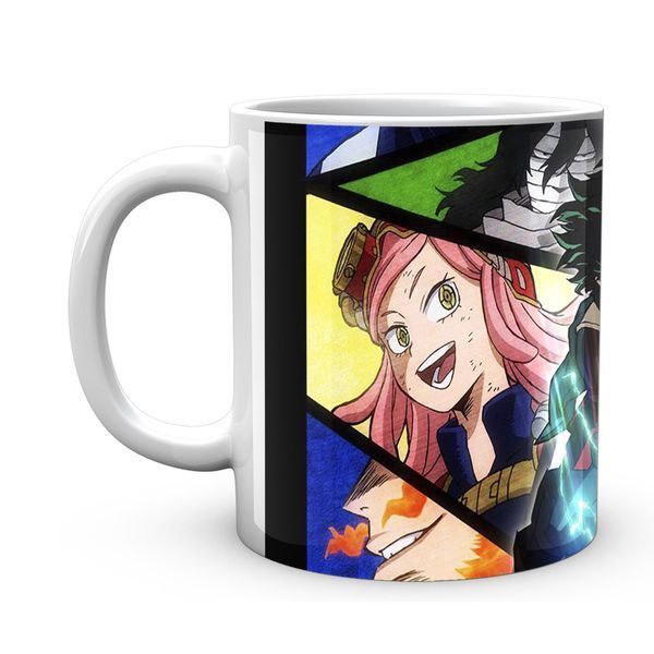 Кружка GeekLand Моя геройська академія My Hero Academia Деку, Хатсуме та Шинсо Колаж MHA 02.529 1683902986 фото