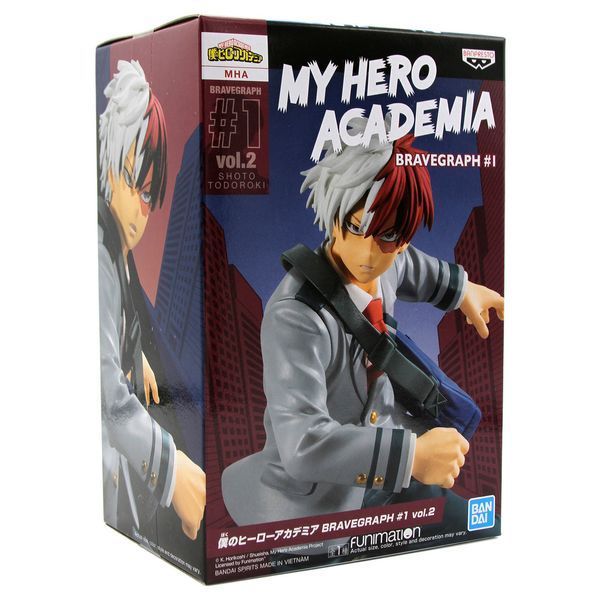 Фигурка Bandai Spirits&nbsp;Моя геройская академия Тодороки Шото My hero academia Todoroki Shoto 15 см BS MHA TS BS MHA TS фото