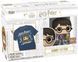 Набор Funko Pop Tee Set Гарри Поттер Harry Potter Фигурка с Футболкой 10 см FPTS HP M FPTS HP M фото 1