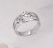 Кольцо серебряное Люкс 925 Rhodium 17 размер 2564746435 фото 4
