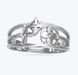 Кольцо серебряное Люкс 925 Rhodium 17 размер 2564746435 фото 1