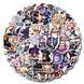 Стікерпак Милий кіт Магія Набір наклейок GeekLand Magic cats 55 штук 2881878536 фото 1