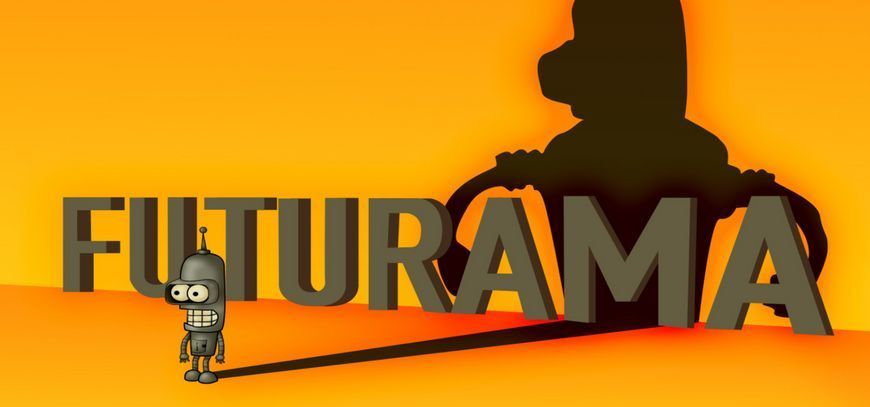 Кружка Geek Land Футурама Futurama 02.04 тень Бендера 2.04 фото