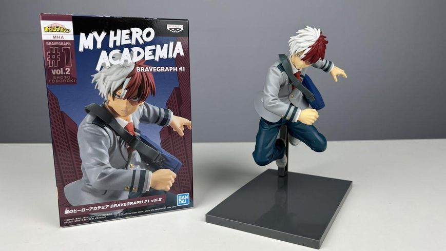 Фигурка Bandai Spirits&nbsp;Моя геройская академия Тодороки Шото My hero academia Todoroki Shoto 15 см BS MHA TS BS MHA TS фото