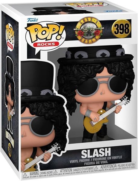 Фигурка Funko Pop Ганс Н Роузес Слеш Guns N' Roses Slash 10 см FP HK 398 FP HK 398 фото