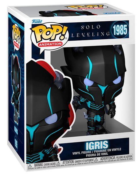 Фигурка Funko Pop Поднятие уровня в одиночку Игрис Solo Leveling Igris 10 см FP SL IG 1985 2912464672 фото