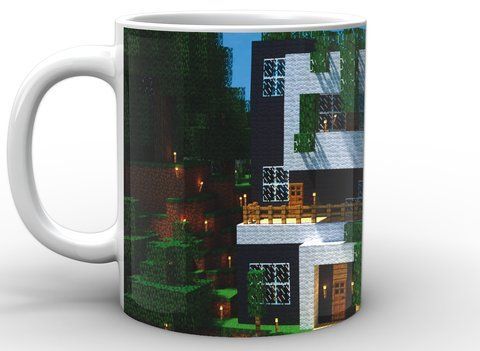 Кружка GeekLand Minecraft Майнкрафт дом MС.02.025.686 1683898521 фото