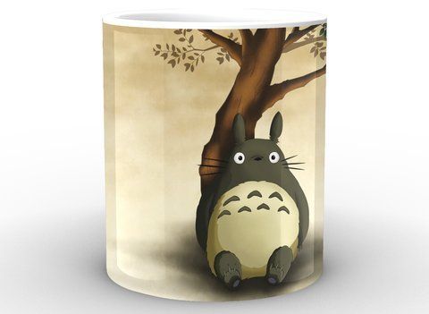 Кружка Geek Land белая Мой сосед Тоторо My Neighbor Totoro Обои NT.02.008 NT.02.008 фото