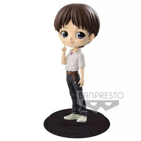 Фигурка Bandai Spirits Q posket Евангелион Синдзи Икари Evangelion Shinji Ikari 14 см BS QP E SI 14 BS QP E SI 14 фото