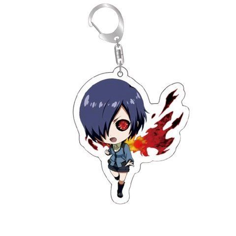 Брелок акриловий Токійський гуль Тока Кірішима Tokyo Ghoul Touka Kirishima 5 см 2462168454 фото