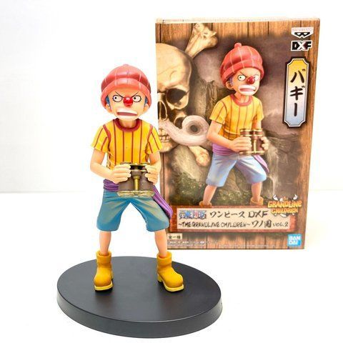 Фигурка Bandai Spirits&nbsp;THE GRANDLINE CHILDREN One Piece&nbsp;Buggy Большой Куш Ван Пис Багги 14 см BS GC OP BB BS GC OP BB фото