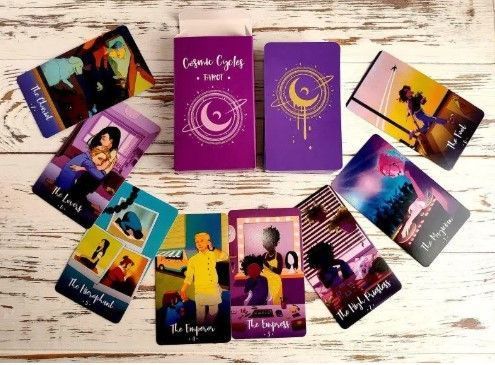 Карти Таро Космічних Циклів (Cosmic Cycles Tarot) 2569389052 фото