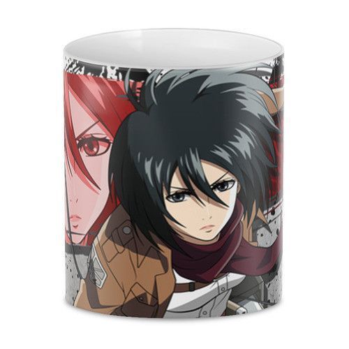 Кружка Geek Land біла Атака Титанів Attack on Titan mikasa-ackerman AT.02.40 фото