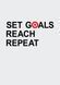 Постер "Set Goals Reach Repeat", англійська BD-POS9 фото 2
