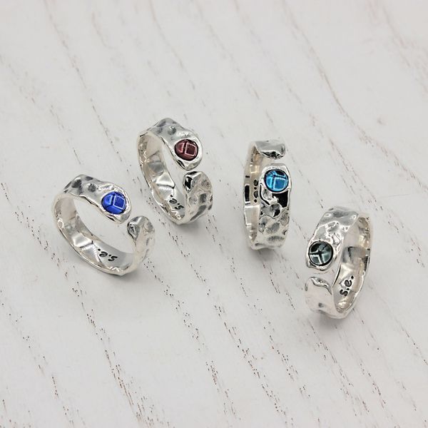Кольцо Цефеида dark aquamarine 4мм 925 13,5-14 50-11102S05-5026k фото