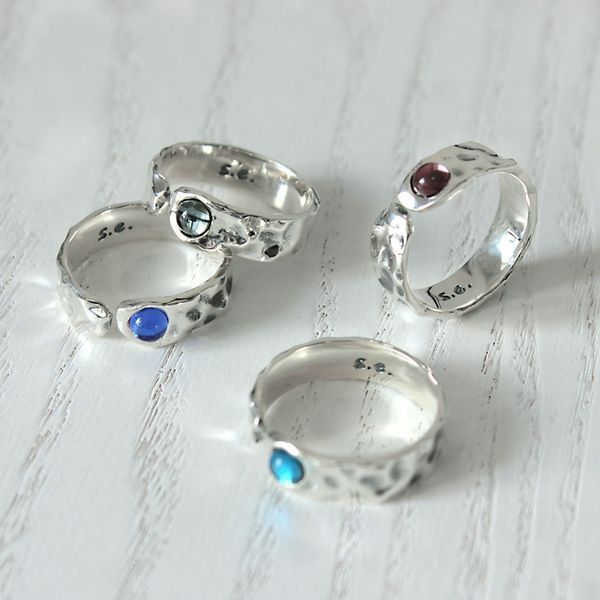 Кольцо Цефеида dark aquamarine 4мм 925 13,5-14 50-11102S05-5026k фото