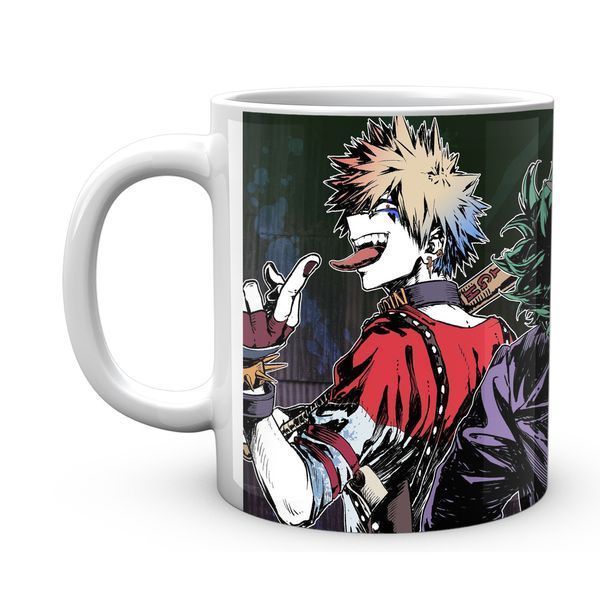Кухоль GeekLand Моя геройська академія My Hero Academia Бакуго, Деку і Тодорокі в косплей героїв DS&nbsp;MHA 02.530 1683902987 фото