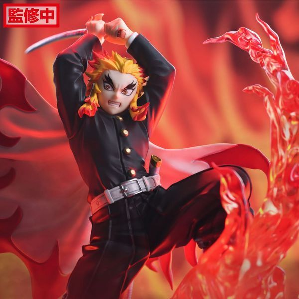 Фигурка Sega Клинок, рассекающий демонов Ренгоку Demon Slayer Kyojuro Rengoku 15 см S DS KR 15 S DS KR 15 фото