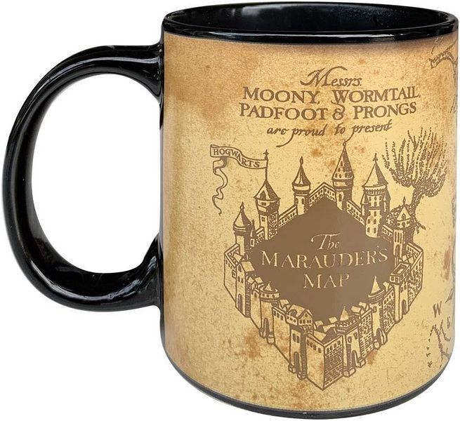 Кружка хамелеон Monogram Гаррі Поттер Карта Мародерів Harry Potter Marauder's Map 355 мл M HP MM 2469502208 фото