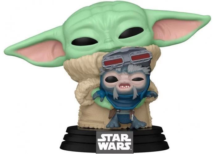 Фигурка Funko Pop Exclusive Звёздные войны Грогу с Анзелланом Star Wars Grogu with Anzellan 10 см FP SW G 691 2518977529 фото