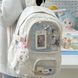 Рюкзак стильный Белый с прозрачными отсеками&nbsp;Stylish Backpack White 40x29&nbsp;см 2797017166 фото 2