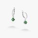 Сережки срібні з підвісками Мерехтіння Emerald 925 Zirkon 2749348273 фото 2
